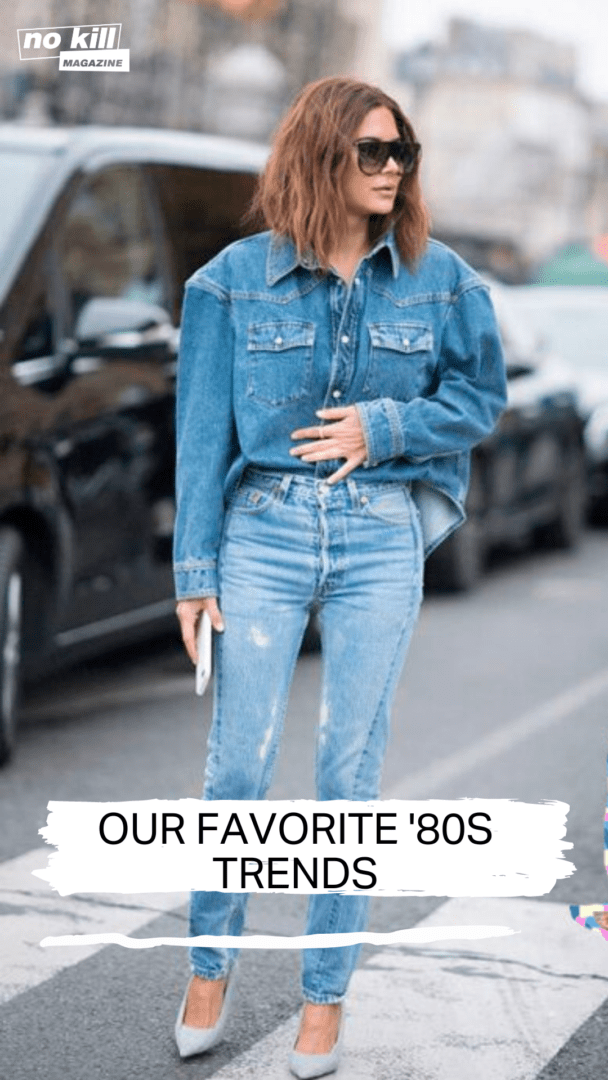 The '80s fashion trends that inspire us and where to find them second hand  - No Kill Mag