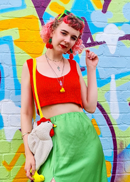 How to Style a Cropped Crochet Top - No Kill Mag